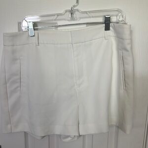 Nine West White Bermuda Shorts Tailored Design